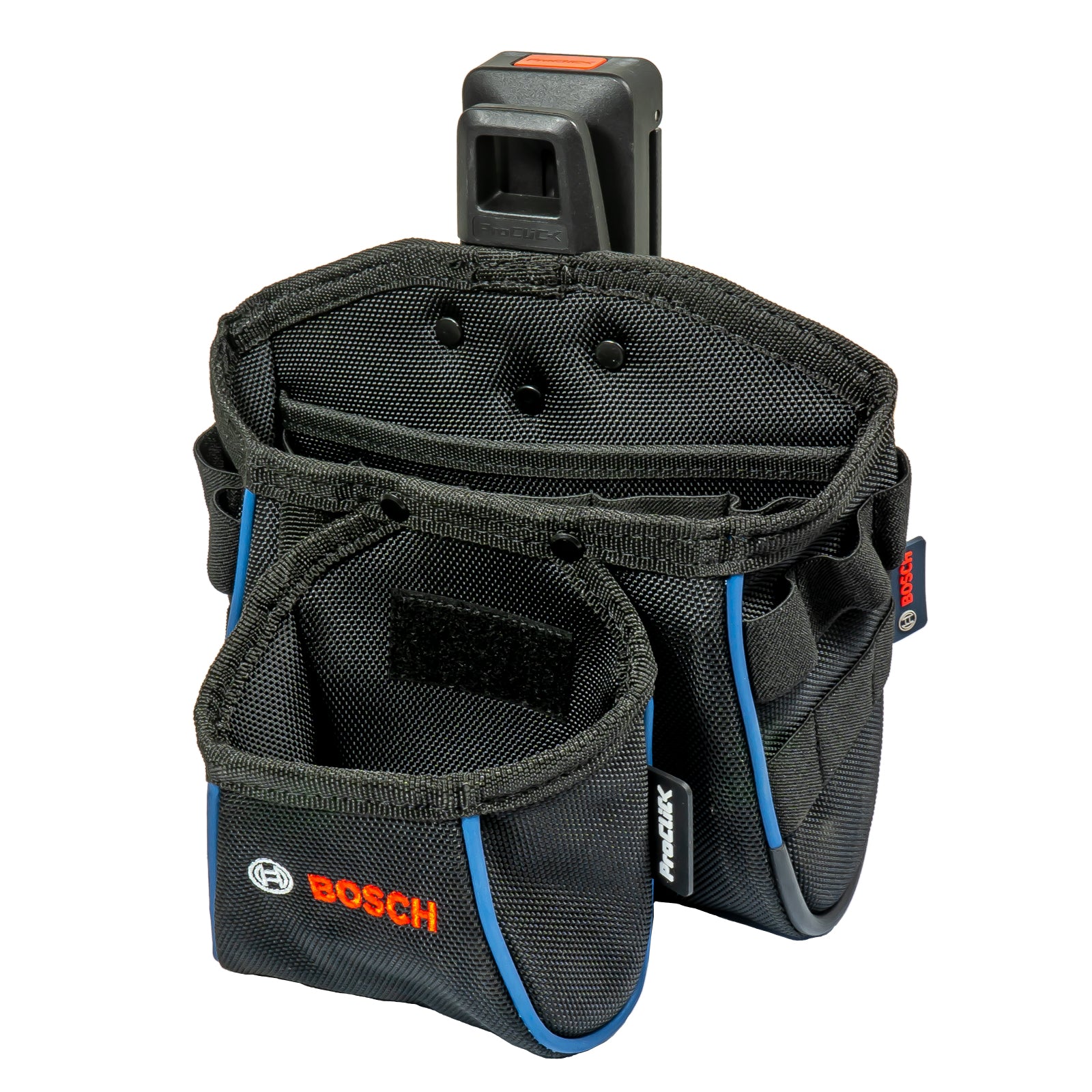 Bosch Professional GWT 2 Gürteltasche (Holster, Werkzeugtasche, ProClick  System, für Werkzeuggürtel 93 oder 108)