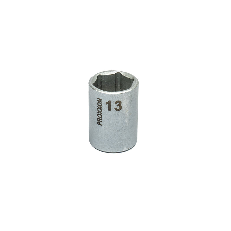 1/4" Steckschlüsseleinsatz (SW: 4 - 14 mm wählbar, Länge: 25 mm, Hergestellt aus CrV-Stahl)