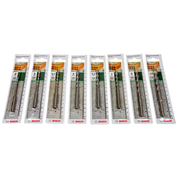 Uneo Betonbohrer SDS-Quick, Ø 4 - 10 mm, Steinbohrer, Hammerbohrer