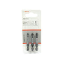 Impact Control Schrauber Bit Set (1 x PH1 / 1 x PH2 / 1 x PH3, Länge: 50 mm)