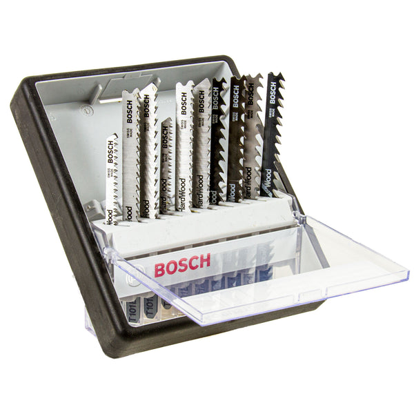 10-tlg. Robust Line Stichsägeblatt-Set Wood Expert T-Schaft