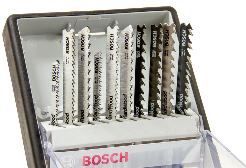10-tlg. Robust Line Stichsägeblatt-Set Wood Expert T-Schaft