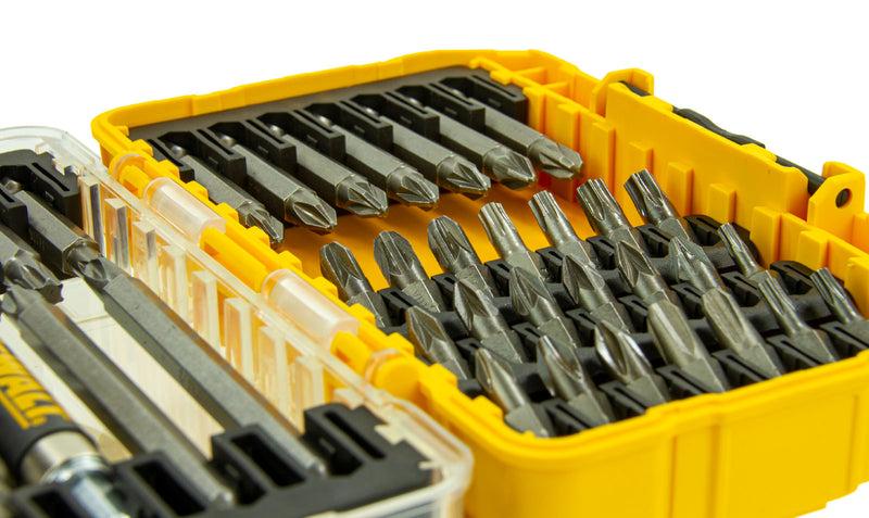 40-tlg. Bit-Set DT70702-QZ (PH / PZ / T Bits, Stecknüsse, Bithalter, High Performance, Tough Case)