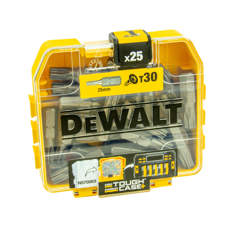 Bitbox 25x T20, T25 oder T30 Bits, High Performance Schrauberbit in Tough Case