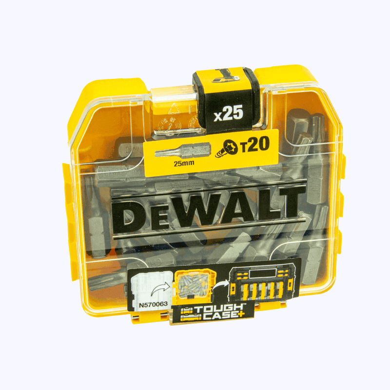 Bitbox 25x T20, T25 oder T30 Bits, High Performance Schrauberbit in Tough Case