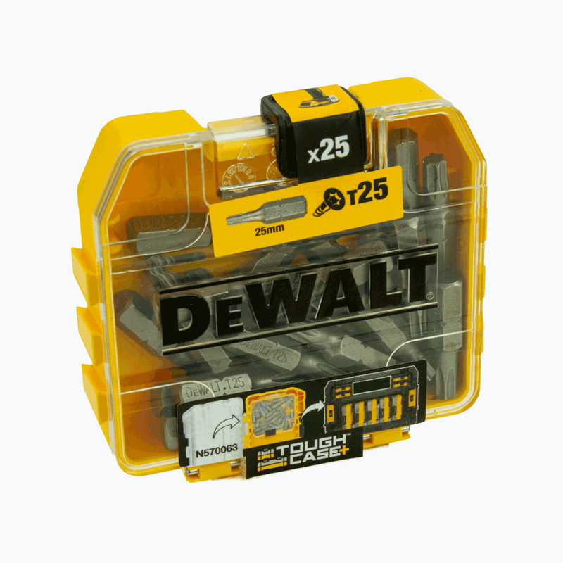 Bitbox 25x T20, T25 oder T30 Bits, High Performance Schrauberbit in Tough Case