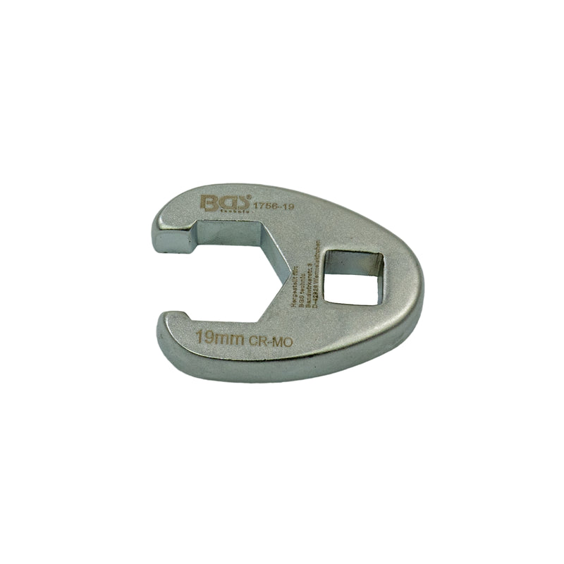 Hahnenfußschlüssel SW 10 - 50 mm, Antrieb 3/8" - 1/2" - 3/4"