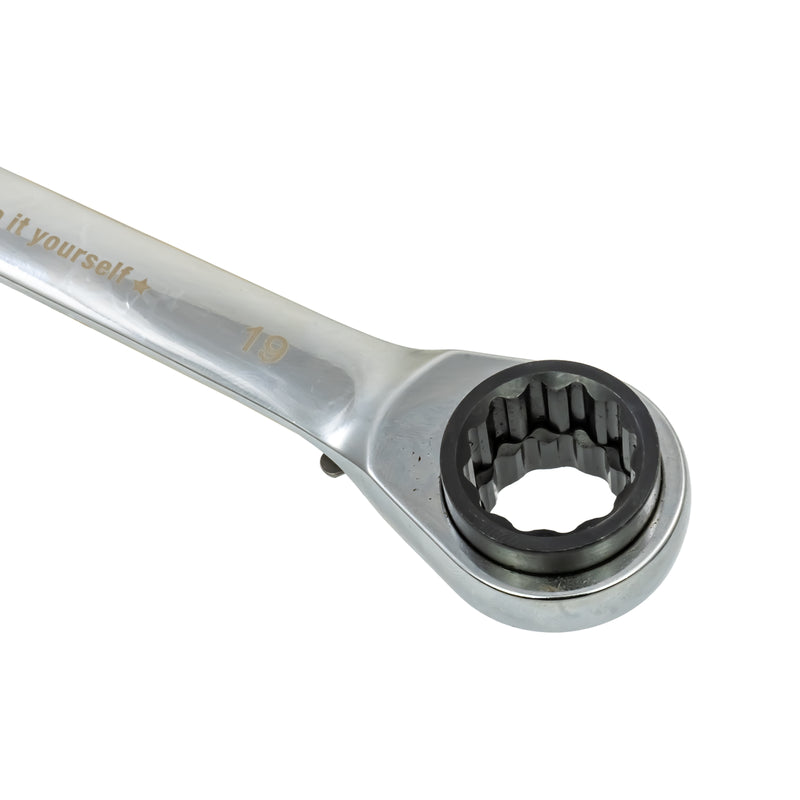 BGS Ratschen-Ringschlüssel 4-in-1, SW 10 x 13 - 17 x 19 mm, 4-Fach-Ratschenschlüssel