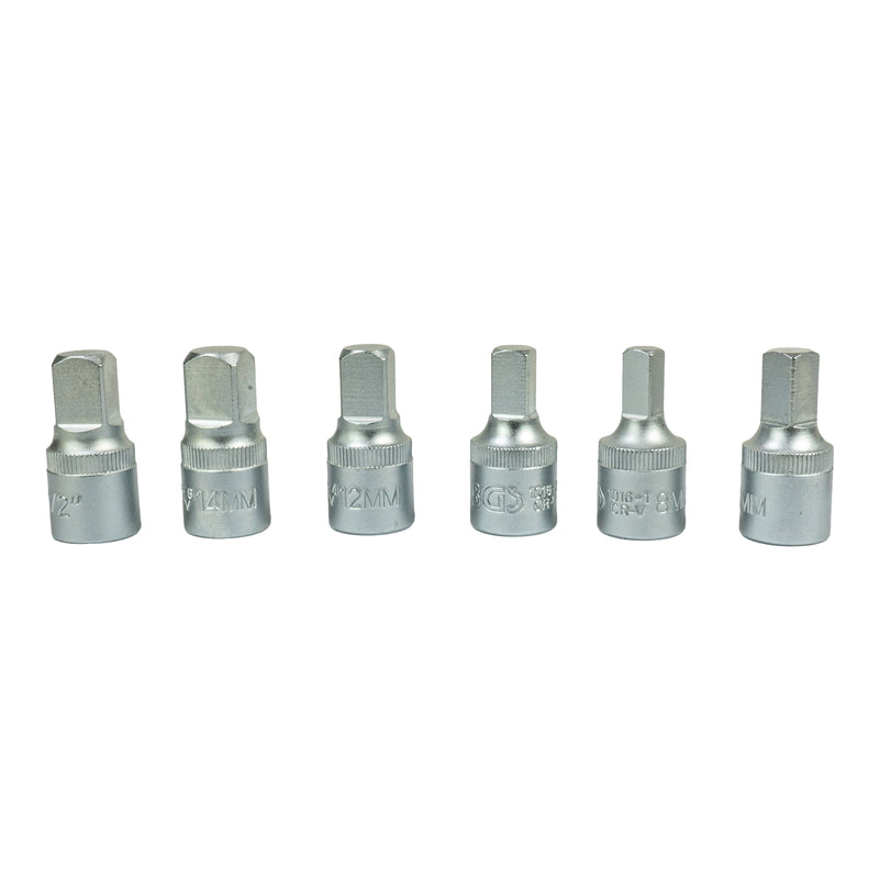 Öldienstschlüssel 1/2" Antrieb Innenvierkant (12,5 mm), Abtrieb Innenvierkant 1/2", 3/8", 8 mm, 10 mm, 12 mm & 14 mm