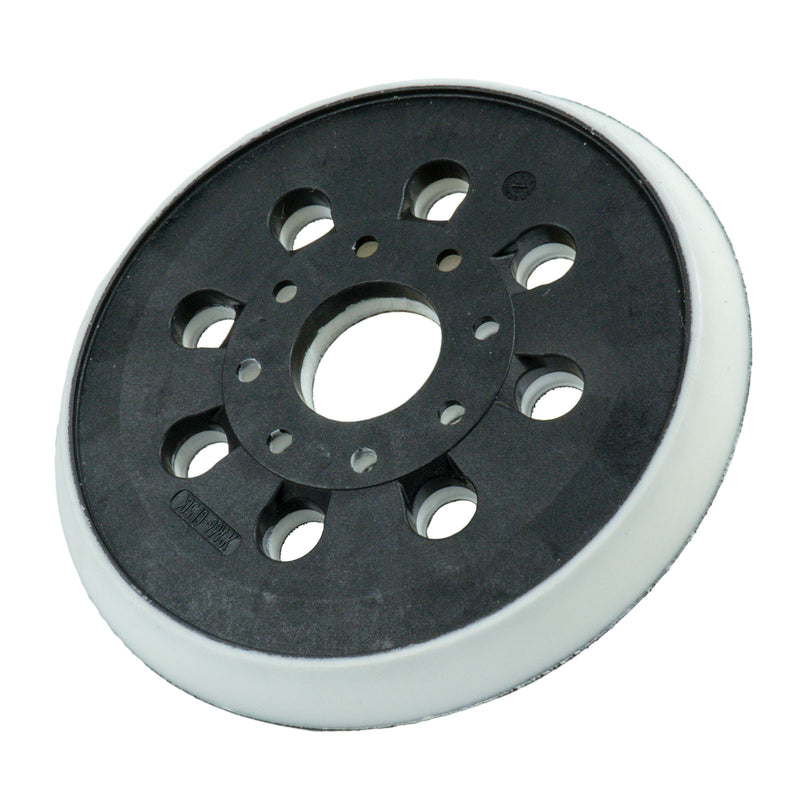 Klett-Schleifteller 125 mm für EasyOrbit 18V-10 / UniversalOrbit 18V-20 (Akku-Exzenterschleifer, Stützteller mit Kletthaftung)