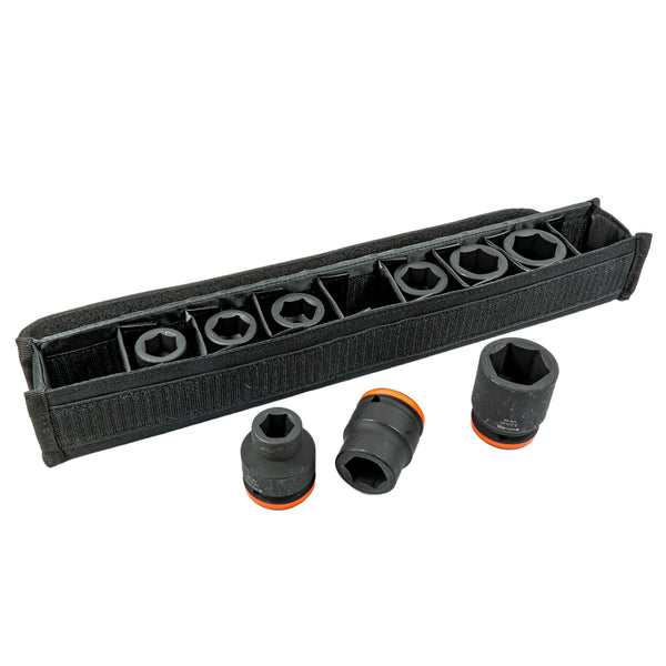 PRO Impact 3/4" Steckschlüsseleinsatz Set 9-tlg. für Schlagschrauber (SW: 17 / 19 / 21 / 22 / 23 / 24 / 27 / 30 / 32 mm)