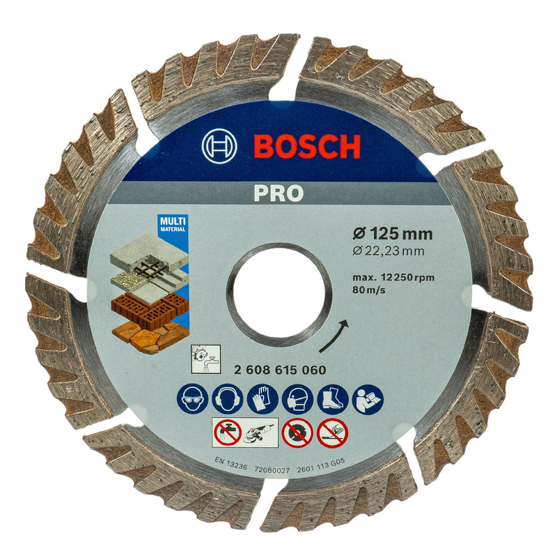 Diamant Trennscheibe DIA-TS 125 x 22,23 mm, Standard Universal
