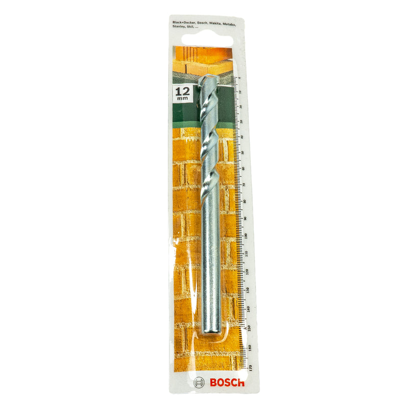 Steinbohrer (Ø 3 - 20 mm wählbar, Rundschaftaufnahme, Einsetzbar in Schlagbohrmaschine, für Mauerwerk und Stein)