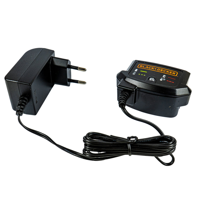 Ladegerät für 18V Slidepack Akku Li-Ion Powerconnect System (passend für 18V Gartengeräte, Werkzeuge & Haushaltsgeräte)