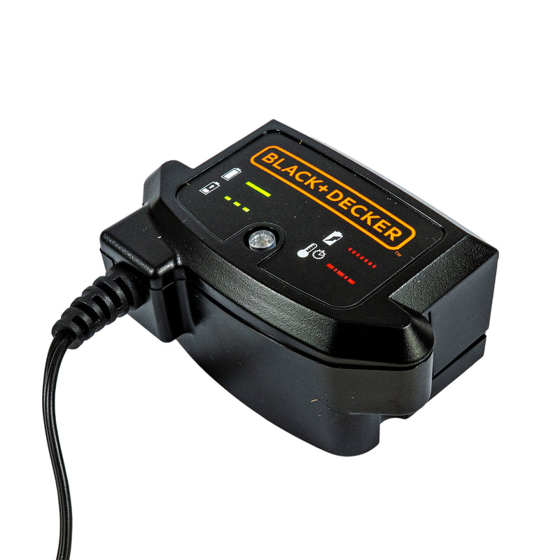 Ladegerät für 18V Slidepack Akku Li-Ion Powerconnect System (passend für 18V Gartengeräte, Werkzeuge & Haushaltsgeräte)