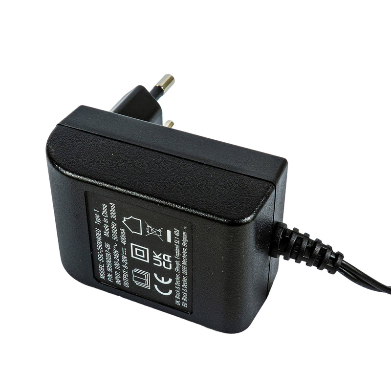 Ladegerät für 18V Slidepack Akku Li-Ion Powerconnect System (passend für 18V Gartengeräte, Werkzeuge & Haushaltsgeräte)
