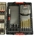 Bit & Bohrer Set 50-tlg. (Tough Case enthält: Flextorq Impact Bits, Metallbohrer, Bithalter & Steckschlüssel)