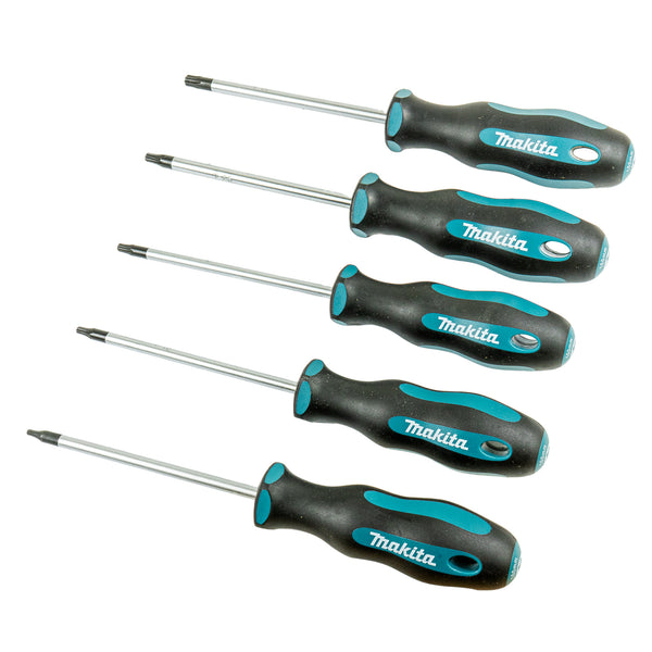 Schraubendreher-Set 6-tlg. T-Spitzen, Torx, T10- T30, magnetisch