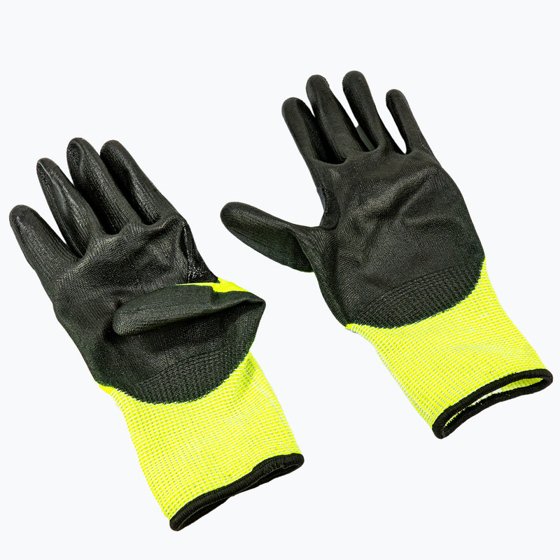 Hi-Vis Schnittschutzhandschuhe (Klasse 3/C, Hohe Sichtbarkeit, Smartswipe)