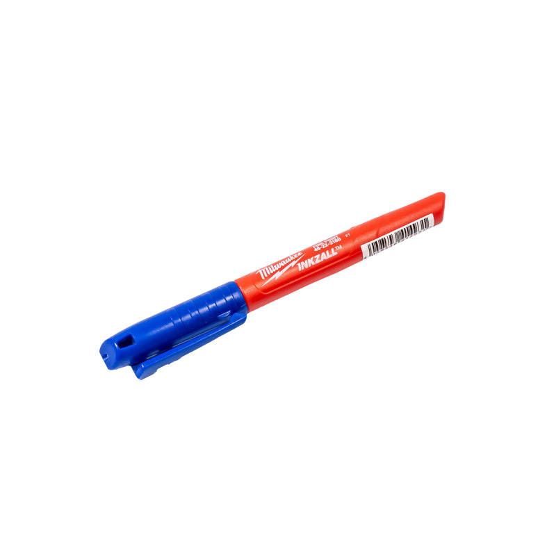 INKZALL feiner Permanentmarker (Farbe: rot / schwarz / blau / grün wählbar)