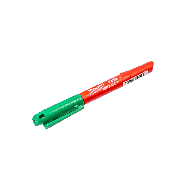 INKZALL feiner Permanentmarker (Farbe: rot / schwarz / blau / grün wählbar)