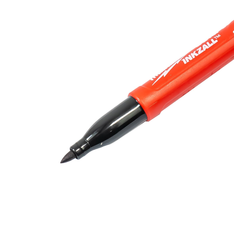 INKZALL feiner Permanentmarker (Farbe: rot / schwarz / blau / grün wählbar)