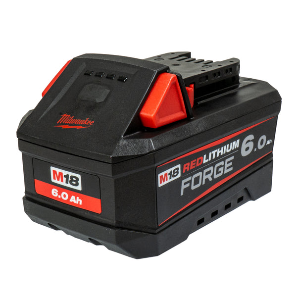 M18 FB6 FORGE Akku (18V / 6.0 Ah, Redlithium, Red Li-Ion, Pouch-Zellen, Ersatzbatterie, 6000 mAh)