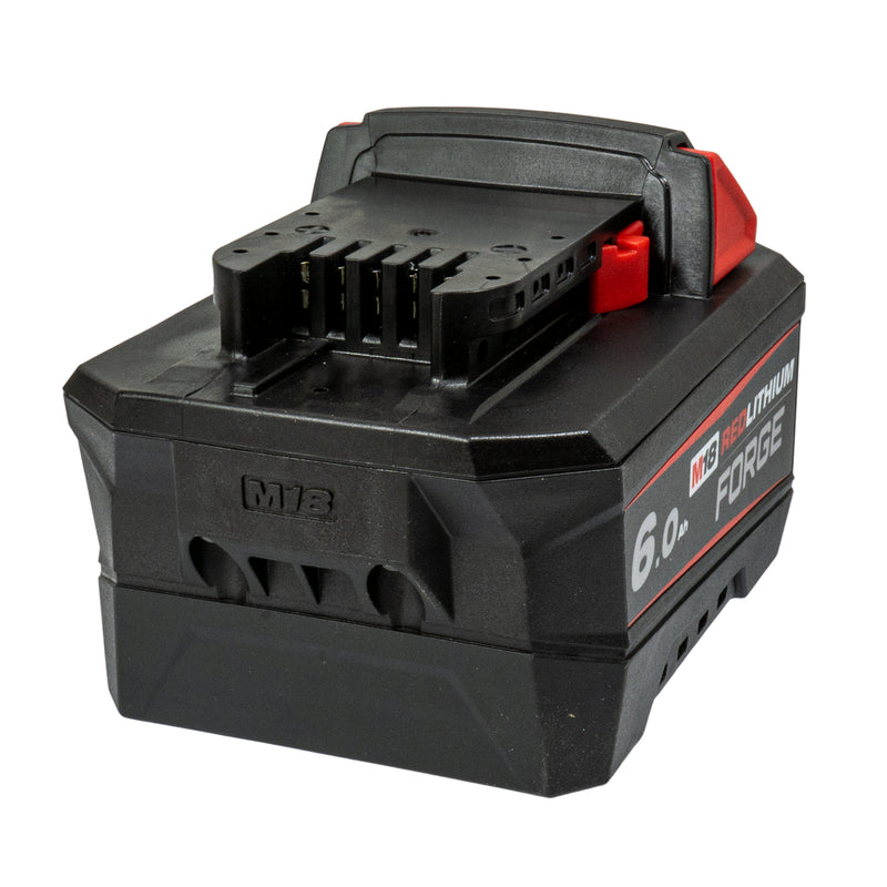 M18 FB6 FORGE Akku (18V / 6.0 Ah, Redlithium, Red Li-Ion, Pouch-Zellen, Ersatzbatterie, 6000 mAh)