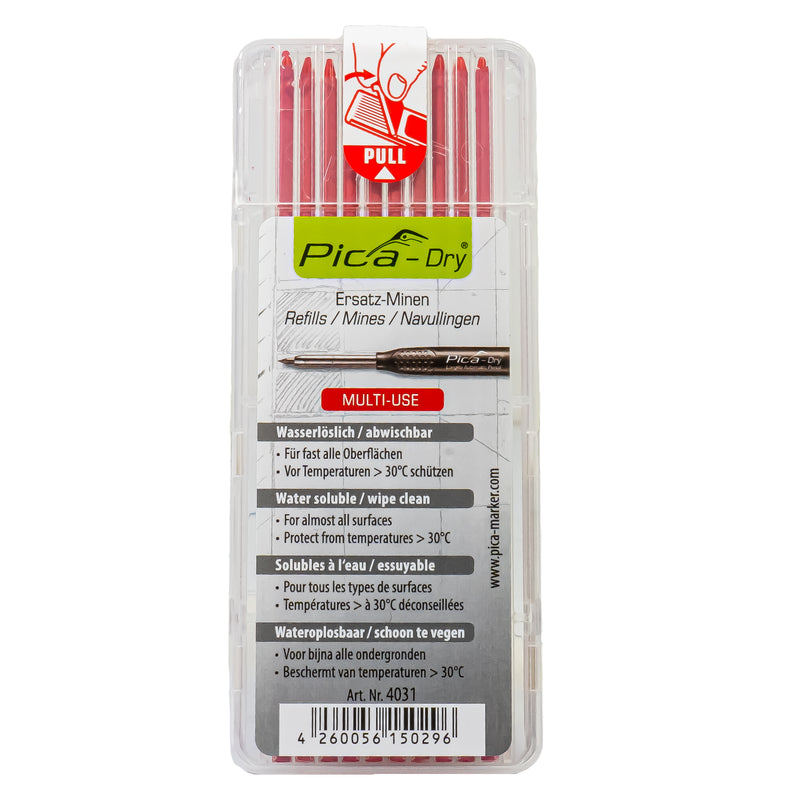 Ersatzminen 4030 | 4031 | 4032 für 3030, Wählbar: Graphit / Rot / Gelb, Für nahezu alle Oberflächen