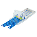 Dry Spezialminen 4040 | 4041 | 4042 | 4043 für Marker 3030 (Farbe wählbar: Set / Blau / Grün / Weiß, Ideal für Fliesen und Stein, Wasserstrahlfest)