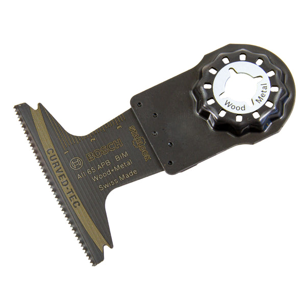 AII 65 APB Tauchsägeblatt, Holz & Metall, Starlock, Curved-Tec