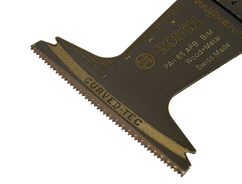 PAII 65 APB Tauchsägeblatt, Holz & Metall, Starlock Plus, Curved-Tec