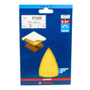 EXPERT Schleifblatt C470, 100 x 150 mm, P40 - P240, 10er Pack, Holz & Farbe