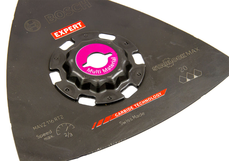 EXPERT Schleifplatte MAVZ 116 RT2 für verschiedene Materialien, Körnung 20, Starlock