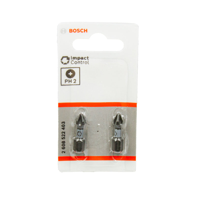 Impact Control Bit, wählbar PH | PZ | TX, Länge 25 / 50 mm, Optimiert für Schlagschrauber