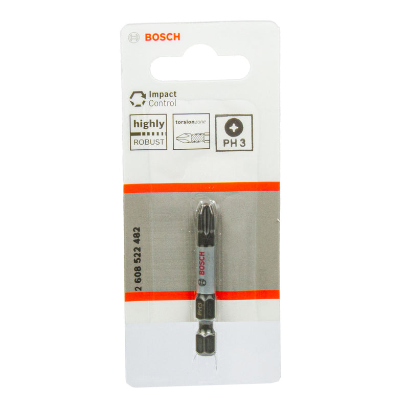 Impact Control Bit, wählbar PH | PZ | TX, Länge 25 / 50 mm, Optimiert für Schlagschrauber