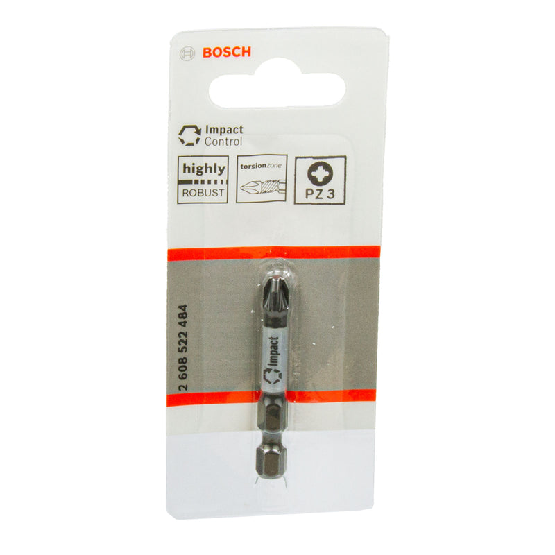 Impact Control Bit, wählbar PH | PZ | TX, Länge 25 / 50 mm, Optimiert für Schlagschrauber