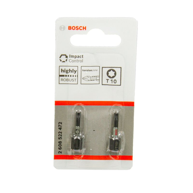 Impact Control Bit, wählbar PH | PZ | TX, Länge 25 / 50 mm, Optimiert für Schlagschrauber