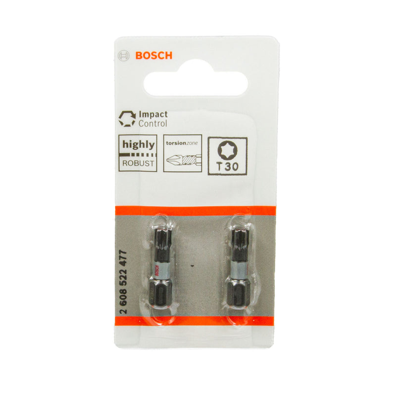 Impact Control Bit, wählbar PH | PZ | TX, Länge 25 / 50 mm, Optimiert für Schlagschrauber