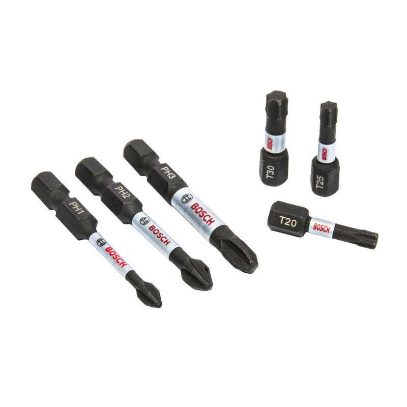 Impact Control Bit, wählbar PH | PZ | TX, Länge 25 / 50 mm, Optimiert für Schlagschrauber