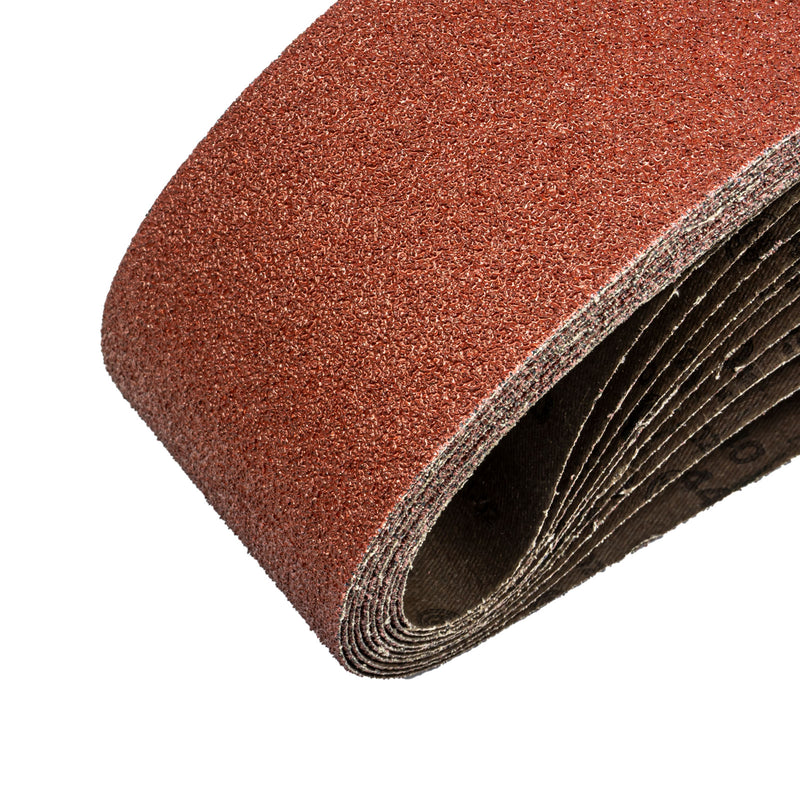 Schleifband X440, 75 x 533 mm, Körnung wählbar: P40 - P220, Holz & Farbe, 10er Pack