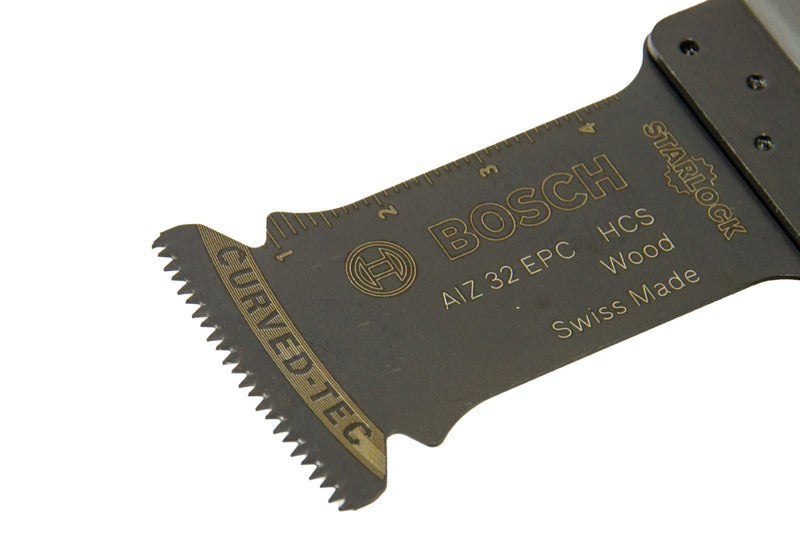 AIZ 32 EPC Tauchsägeblatt, präzise Holz Schnitte, Starlock, Curved-Tec