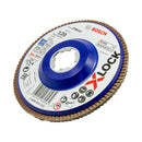 X-LOCK Fächerscheibe 125 mm, gerade, P40 - P120, Best for Metall, X571