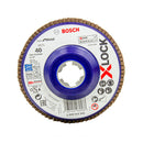 X-LOCK Fächerscheibe 125 mm, gerade, P40 - P120, Best for Metall, X571