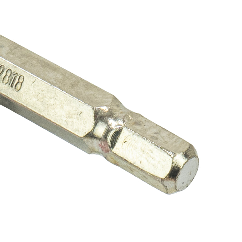 1/4" Bit Innensechskant 5,5 mm (Zaunbit, Länge: 50 mm, Hex, S2 Spezialstahl, vernickelt)