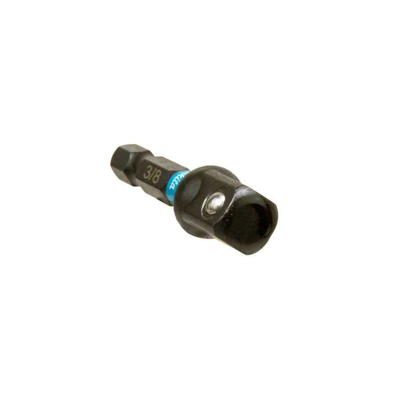 Impact Black Adapter 1/4" Sechskant auf 3/8" Vierkant, Steckschlüssel Adapter für Schlagschrauber