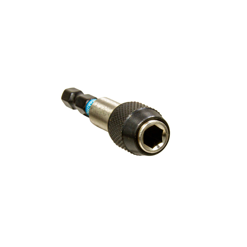 Impact Black Bit Halter 1/4" magnetisch, Schnellwechsel Bithalter, 60 mm, für den Einsatz im Schlagschrauber