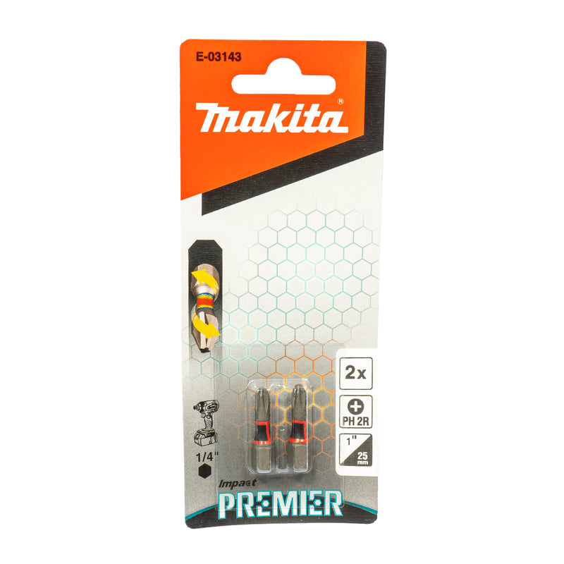 Impact Premier Torsion Bit 1/4", wählbar PH | PZ | TX, Länge 25 / 50 mm (Ideal für Schlagschrauber)