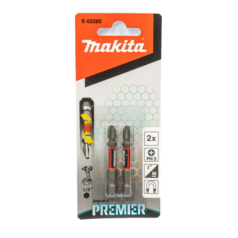 Impact Premier Torsion Bit 1/4", wählbar PH | PZ | TX, Länge 25 / 50 mm (Ideal für Schlagschrauber)