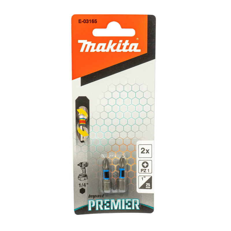 Impact Premier Torsion Bit 1/4", wählbar PH | PZ | TX, Länge 25 / 50 mm (Ideal für Schlagschrauber)